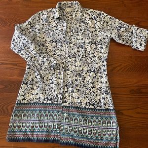 Tommy Bahama Women’s Button Down Shirt Dress/Tunic